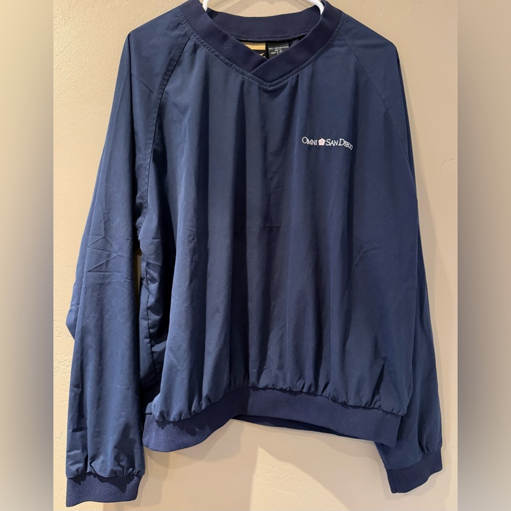 Omni Hotel San Diego Pullover Windbreaker Size Large